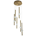 Каскадная люстра Celestin Spheres Brass Chandelier варинант исполнения - 1 | Loft Concept в Ульяновске