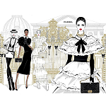 Megan Hess. Elegance варинант исполнения - 4 | Loft Concept в Ульяновске