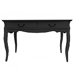 Консоль черного цвета из массива бука в стиле прованс Black Provence варинант исполнения - 2 | Loft Concept в Ульяновске