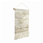 Панно из шерсти и хлопка с узором Beige Calista Serene варинант исполнения - 1 | Loft Concept в Ульяновске