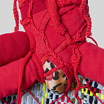 Настенный ковер разноцветный из одежды Heart варинант исполнения - 4 | Loft Concept в Ульяновске