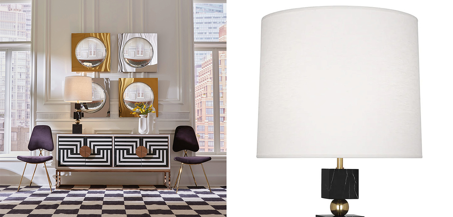 Настольная лампа Totem Table Lamp Black Marble Настольная лампа Totem Table Lamp Black Marble - Loft-Concept в Ульяновске
