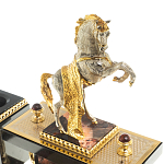 Настольный письменный набор из яшмы и долерита с декором в виде коня Manager Organizer варинант исполнения - 4 | Loft Concept в Ульяновске