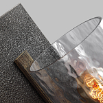 Бра с цилиндрическим плафоном из прозрачного рифленого стекла Feiss варинант исполнения - 2 | Loft Concept в Ульяновске