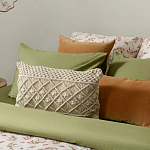 Чехол на подушку с макраме бежевого цвета Macrame варинант исполнения - 7 | Loft Concept в Ульяновске