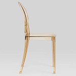 Прозрачный стул с янтарным оттенком LOUIS GHOST CHAIR варинант исполнения - 2 | Loft Concept в Ульяновске