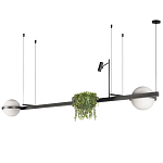 Подвесной линейный светильник Barbell варинант исполнения - 3 | Loft Concept в Ульяновске