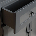 Стеллаж с ящиком и 2-мя дверцами Percent Rack варинант исполнения - 6 | Loft Concept в Ульяновске