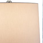 Настольная лампа керамическая с бело-синими мазками Painterly Strokes варинант исполнения - 2 | Loft Concept в Ульяновске