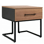 Тумба прикроватная с ящиком в стиле лофт Urban Style Space варинант исполнения - 1 | Loft Concept в Ульяновске