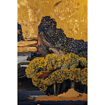 Кофейный стол с японским пейзажем Bohemia coffee table  варинант исполнения - 6 | Loft Concept в Ульяновске