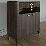 Комод Elsa Dreams Walnut Двухстворчатый  варинант исполнения - 3 | Loft Concept в Ульяновске