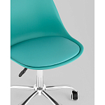 Офисный стул на металлическом основании EGGERY Blue пластик варинант исполнения - 2 | Loft Concept в Ульяновске
