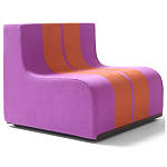 Дизайнерское кресло розовое Poltronova Sofo Rosancio Armchair варинант исполнения - 1 | Loft Concept в Ульяновске