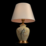 Настольная лампа бежевая с изображением птиц Slip Away варинант исполнения - 4 | Loft Concept в Ульяновске