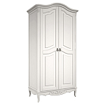 Шкаф белый из массива бука в стиле прованс White Provence варинант исполнения - 3 | Loft Concept в Ульяновске