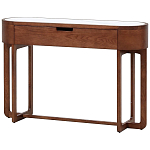 Консоль деревянная с мраморной столешницей Gote Marble Console варинант исполнения - 1 | Loft Concept в Ульяновске