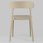 Бежевый стул из прочного PP-пластика JORIS варинант исполнения - 4 | Loft Concept в Ульяновске