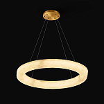 Люстра в виде кольца из натурального камня Minerals of Light варинант исполнения - 2 | Loft Concept в Ульяновске