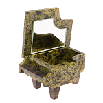 Шкатулка в виде рояля из натурального камня змеевик Stone Casket варинант исполнения - 2 | Loft Concept в Ульяновске