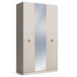 Шкаф трёхдверный с 1-ой зеркальной дверью Satin Furniture варинант исполнения - 1 | Loft Concept в Ульяновске