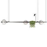 Подвесной линейный светильник Barbell варинант исполнения - 1 | Loft Concept в Ульяновске