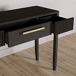 Элегантная Консоль Primo с выдвижным ящиком Темный орех варинант исполнения - 4 | Loft Concept в Ульяновске