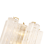 Бра с вертикальными стеклянными подвесками Hexagon Tube Light варинант исполнения - 4 | Loft Concept в Ульяновске