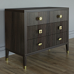 Бельевой Комод с 4 ящиками Elsa Dreams Walnut варинант исполнения - 1 | Loft Concept в Ульяновске