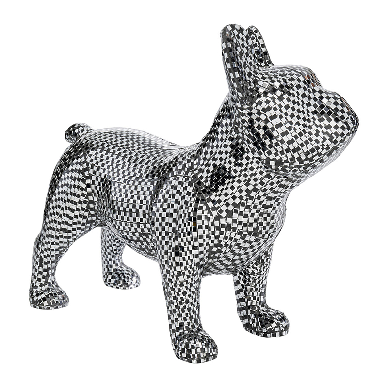 Статуэтка Graffiti Disco Bulldog Зеркало в Ульяновске | Loft Concept 