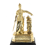 Часы настольные бронзовые из натурального камня Яшма Stone Clock варинант исполнения - 4 | Loft Concept в Ульяновске