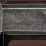 Консоль прямоугольная серая с 4-мя выдвижными ящиками Grany варинант исполнения - 4 | Loft Concept в Ульяновске