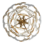 Люстра конусообразная с цветочными мотивами Light Floral Glow варинант исполнения - 6 | Loft Concept в Ульяновске