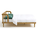 Кровать из массива дуба с пружинным блоком Mateta варинант исполнения - 3 | Loft Concept в Ульяновске