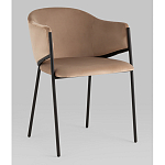 Стул Brace велюр капучино варинант исполнения - 1 | Loft Concept в Ульяновске