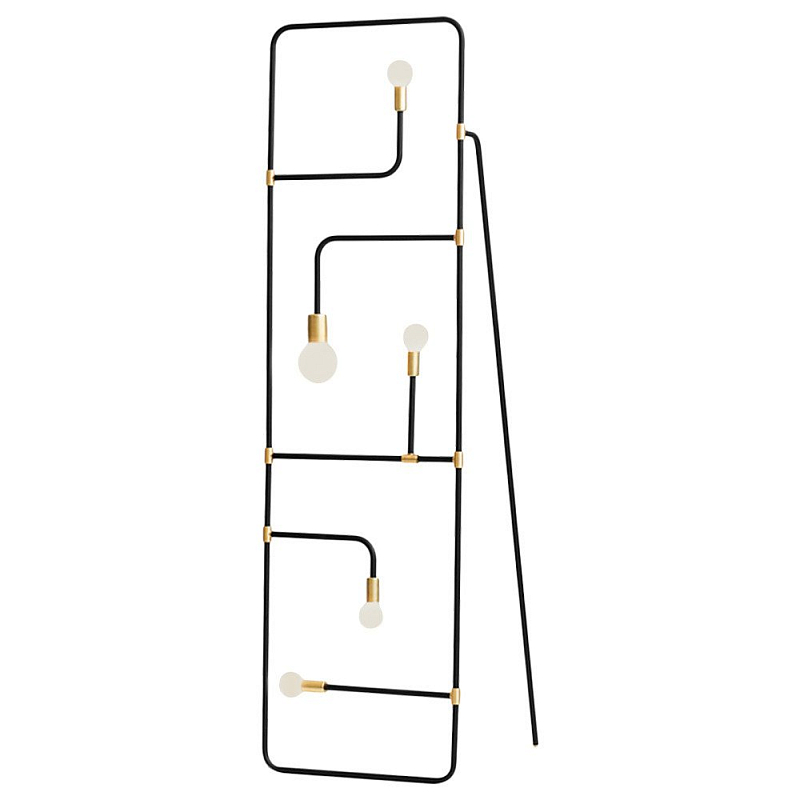 Торшер Beaubien 05 by Lambert & Fils Черный Золотой в Ульяновске | Loft Concept 