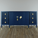 Большой Комод-буфет Elsa Dreams Blue с ящиками варинант исполнения - 5 | Loft Concept в Ульяновске