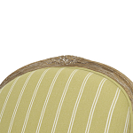 Кресло Ava Classical Armchair green striped flax варинант исполнения - 4 | Loft Concept в Ульяновске