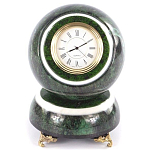 Часы настольные в виде шара из натурального камня Ball Stone Clock варинант исполнения - 6 | Loft Concept в Ульяновске