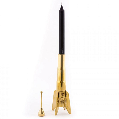 Подсвечник Seletti Lunar Hard Rocket Подсвечник Seletti Lunar Hard Rocket