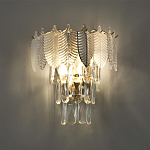 Бра Feather c Рельефным Стеклом варинант исполнения - 3 | Loft Concept в Ульяновске