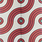 Дизайнерская плитка с узором Дорожки 2 варинант исполнения - 2 | Loft Concept в Ульяновске