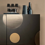 Дизайнерский комод с декором в виде круглых элементов на фасаде Matisse варинант исполнения - 3 | Loft Concept в Ульяновске