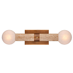 Бра цилиндрической формы с 2-мя плафонами белого цвета Marble Glow варинант исполнения - 3 | Loft Concept в Ульяновске