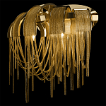 Бра с металиическими цепочками и дугообразными элементами Atlantis Chain варинант исполнения - 10 | Loft Concept в Ульяновске