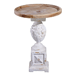 Приставной столик с резным античным узором Antique Engraving варинант исполнения - 1 | Loft Concept в Ульяновске