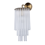 Бра с круглым основанием и длинными прозрачныи стеклянными трубками Nembus варинант исполнения - 1 | Loft Concept в Ульяновске