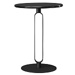 Кофейный столик черный круглый Graceful Base варинант исполнения - 3 | Loft Concept в Ульяновске