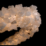 Люстра кольцевая из натурального горного хрусталя Harmonious Crystal Circles варинант исполнения - 3 | Loft Concept в Ульяновске