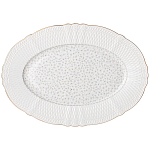 Обеденный сервиз белого цвета из фарфора на 6 персон 23 предмета Floral Charm варинант исполнения - 2 | Loft Concept в Ульяновске